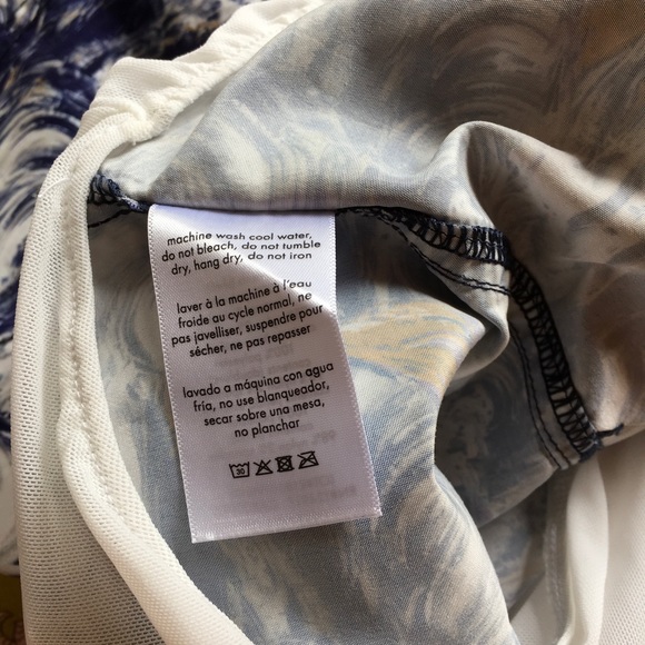 Size 38 ONIA Mens Calder Mediterranean Sails Swim Short - Picture 12 of 13